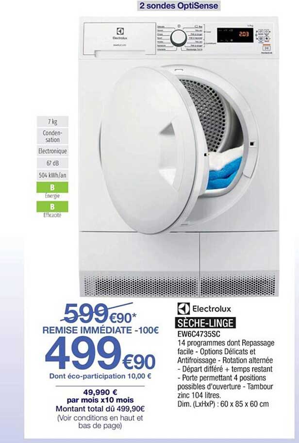 sèche-linge electrolux