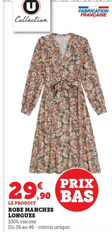 robe manches longues u collection