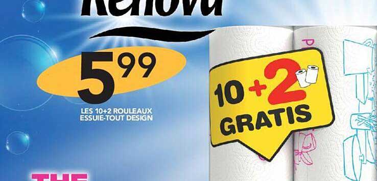 10+2 rouleaux essuie-tout design