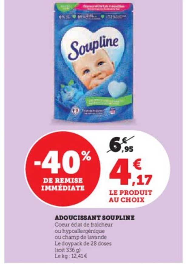 Adoucissant Soupline