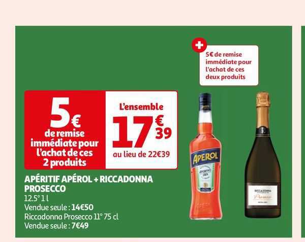 Apéritif Apérol + Riccadonna Prosecco