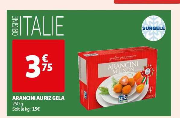 arancini au riz gela