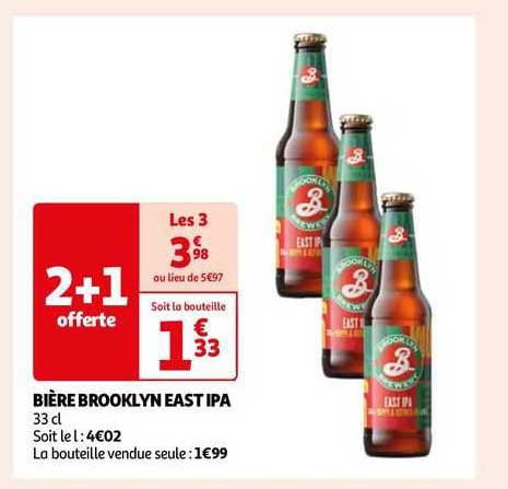 bière brooklyn east ipa