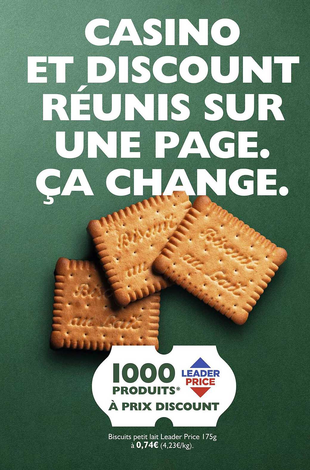 biscuits petit lait leader price