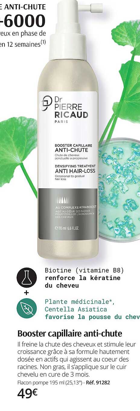 booster capillaire anti-chute