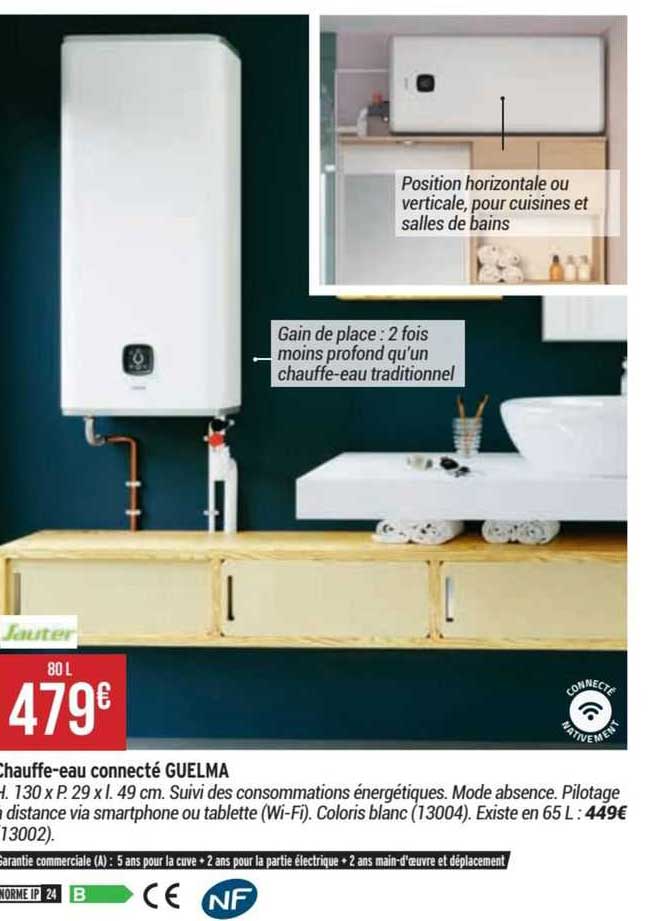 chauffe-eau connecté guelma