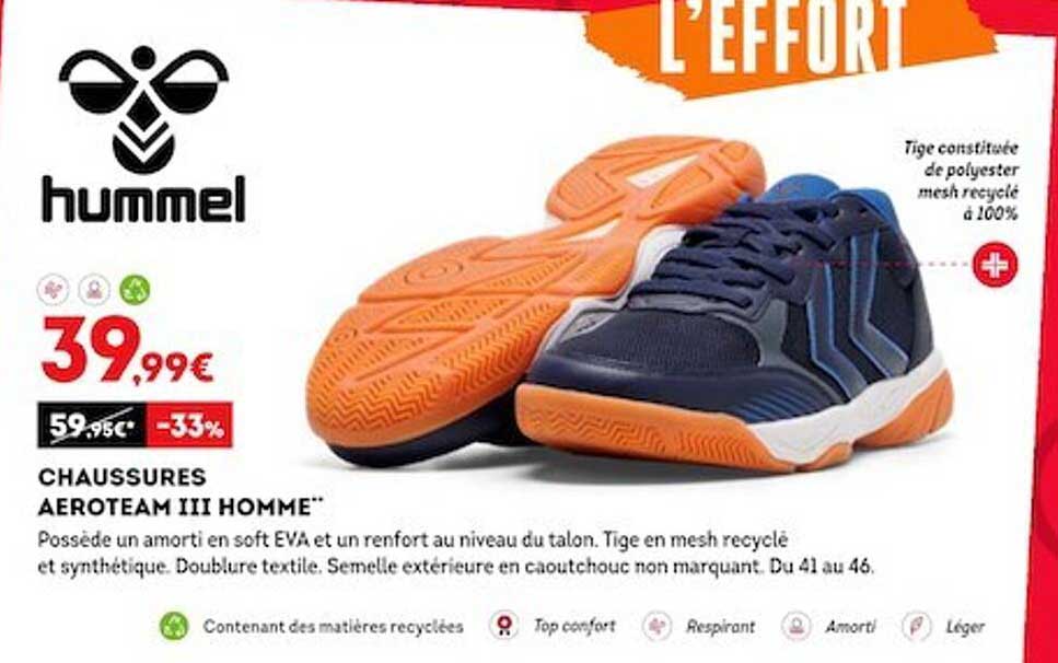 chaussures aeroteam III homme hummel