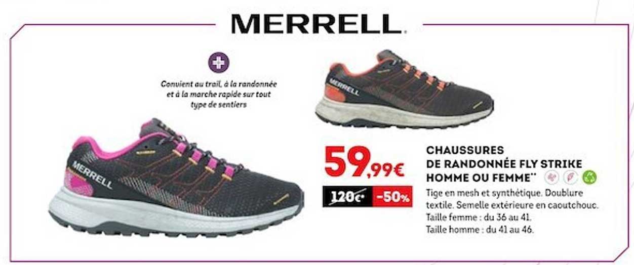 chaussures de randonnée fly strike homme ou femme