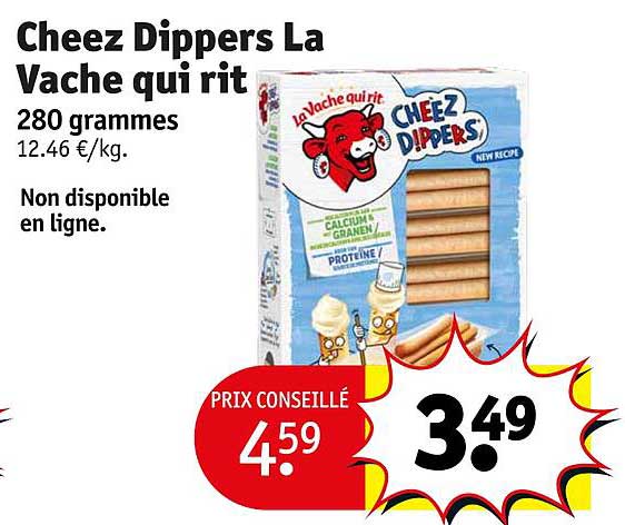 cheez dippers la vache qui rit