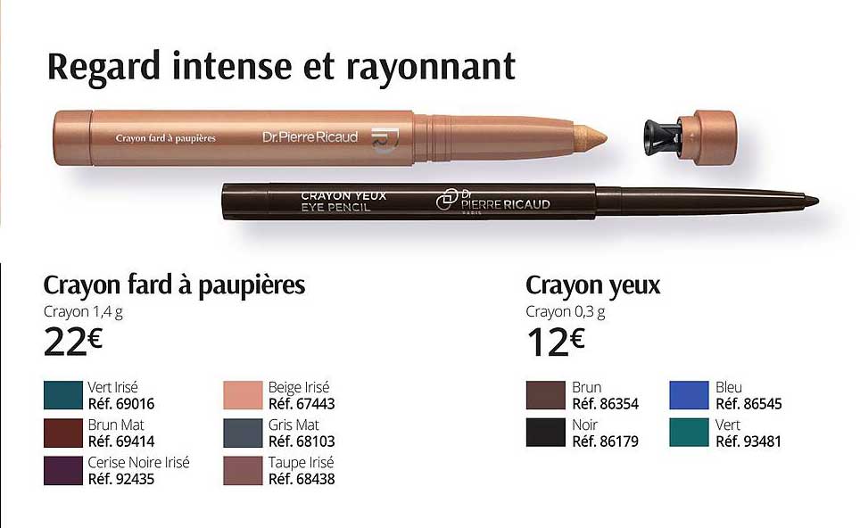 crayon fard à paupières, crayon yeux