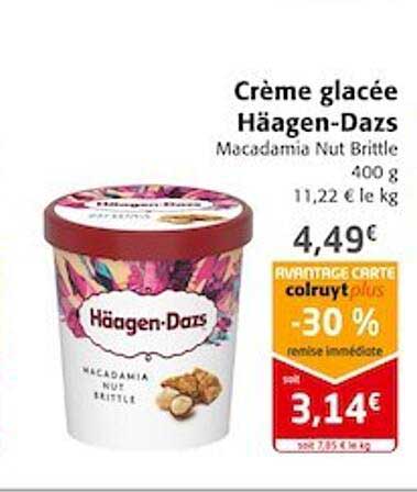 crème glacée häagen-Dazs