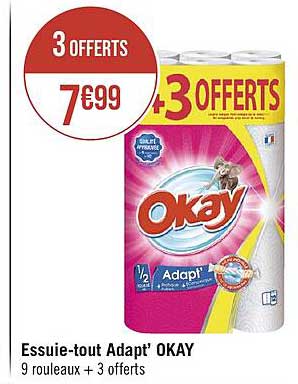 essuie-tout adapt' okay