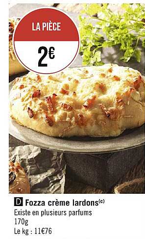 Fozza Crème Lardons