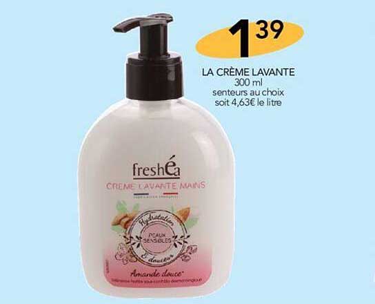 la crème lavante freshéa