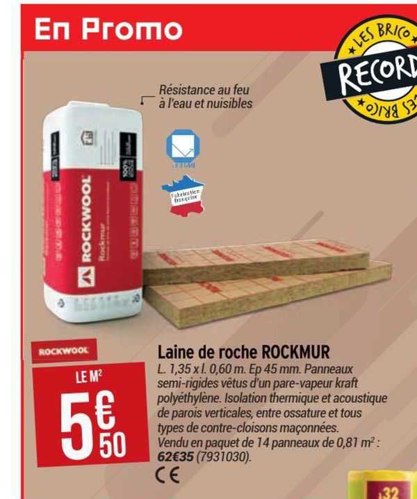 laine de roche rockmur