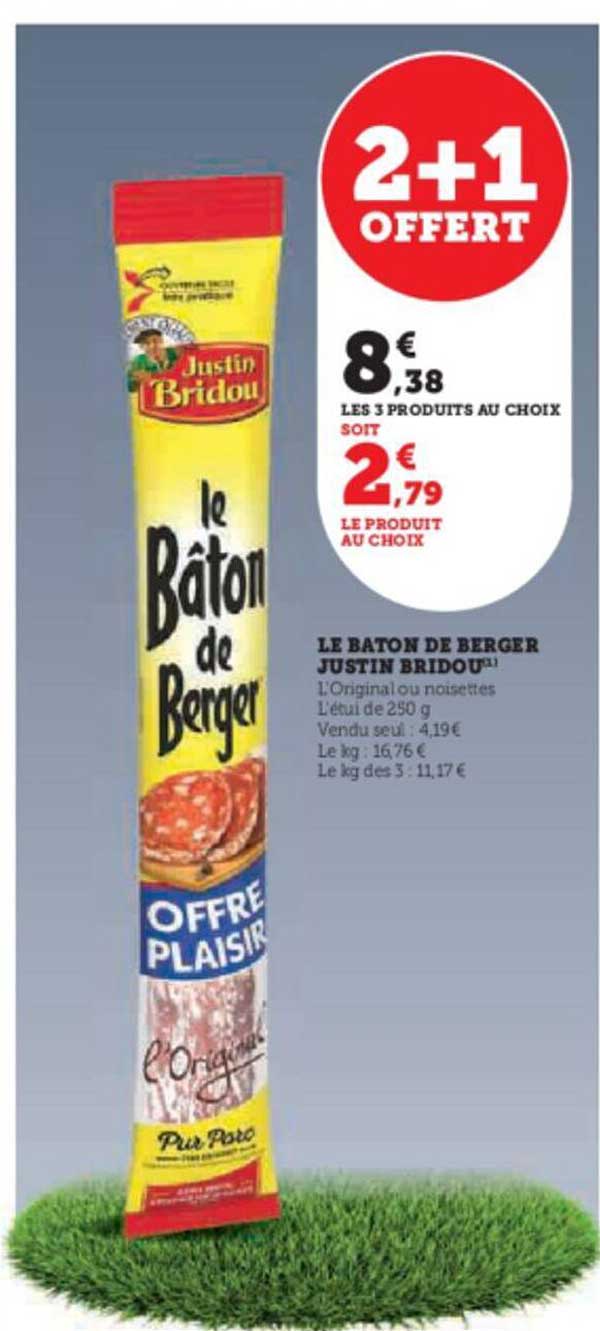 le bâton de berger justin bridou