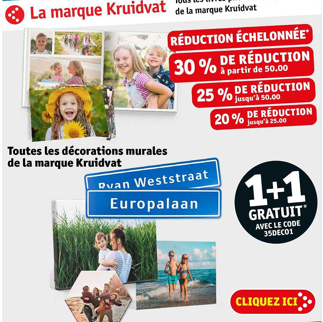 les décorations murales de la marque kruidvat