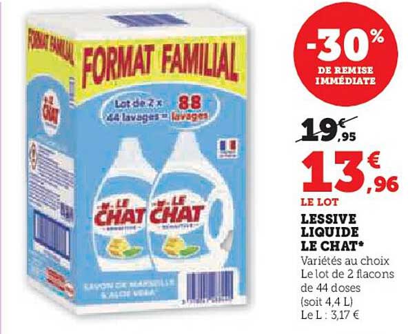 Lessive Liquide Le Chat