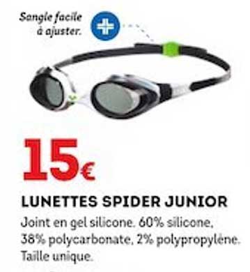 lunettes spider junior