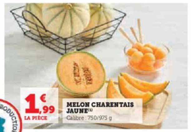 Melon Charentais Jaune