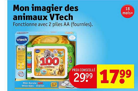 mon imagier des animaux vtech