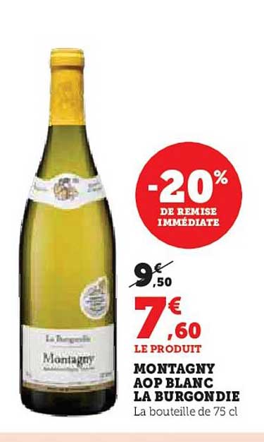 montagny aop blanc la burgondie