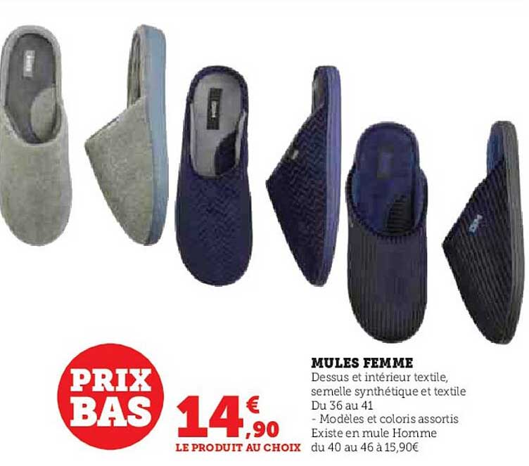 Mules Femme