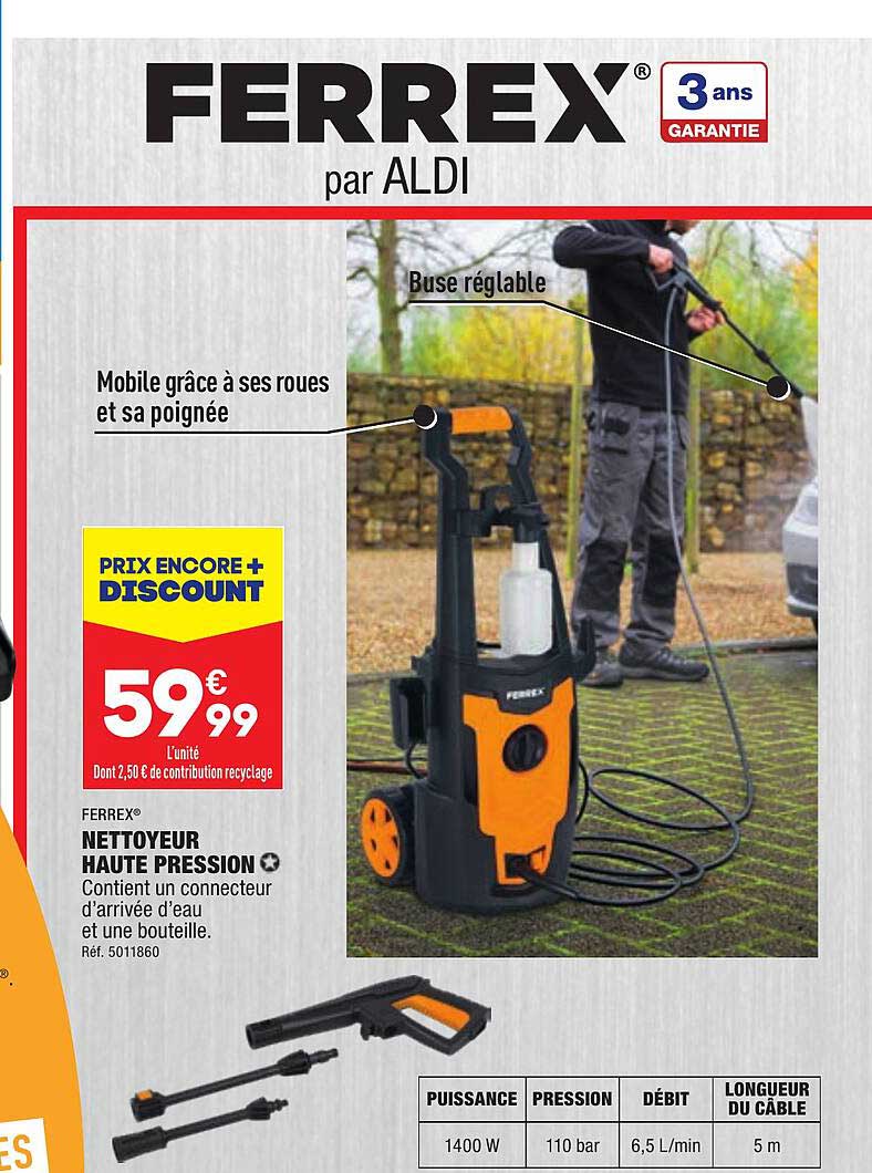 Nettoyeur Haute Pression Ferrex