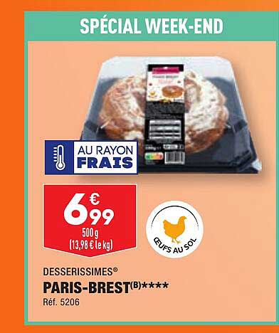 paris-brest desserissimes