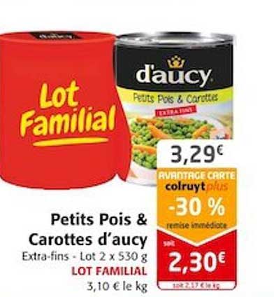 Petits Pois & Carottes D'aucy