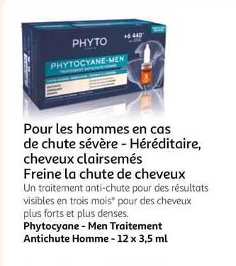 phytocyane - men traitement antichute homme