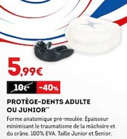 protège-dents adulte ou junior
