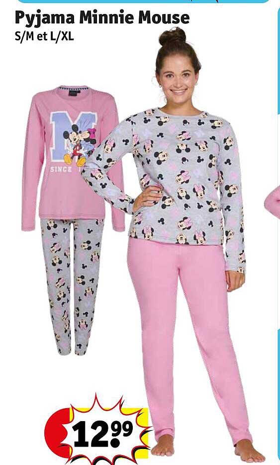 pyjama minnie mouse