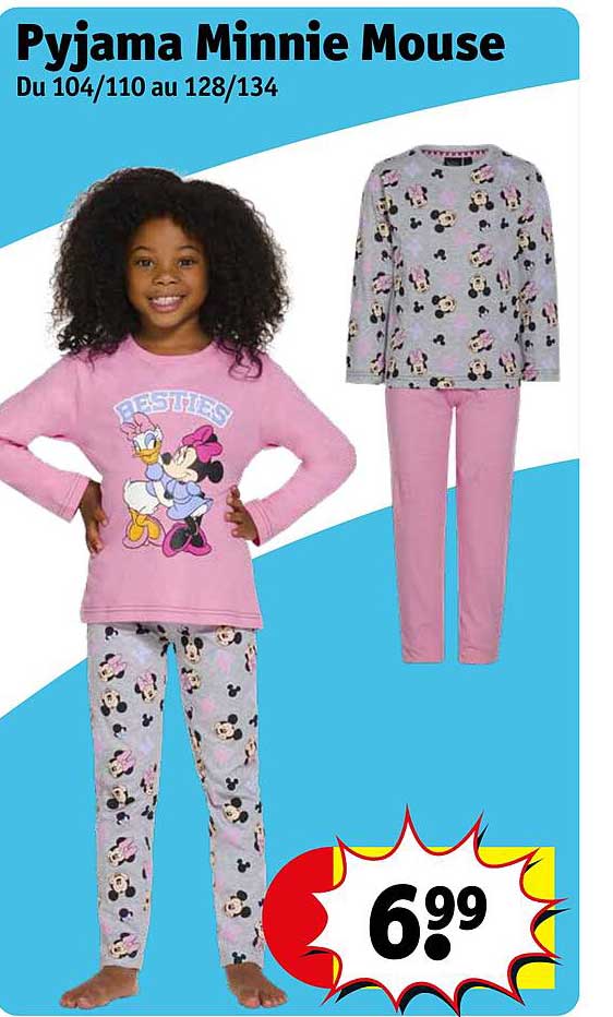pyjama minnie mouse