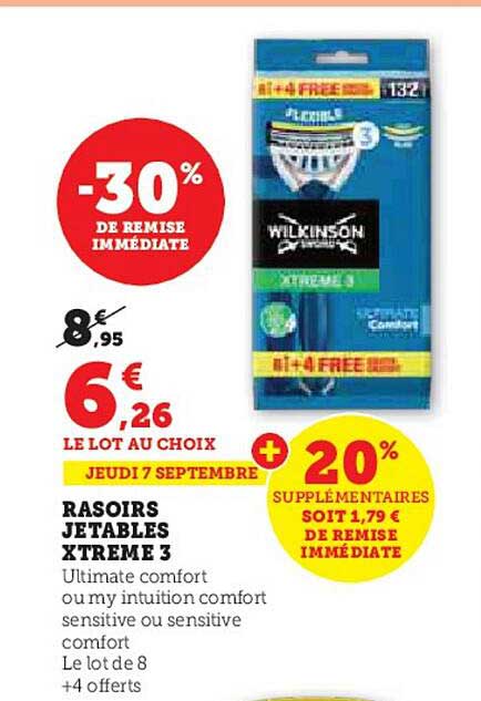 Rasoirs Jetables Xtreme 3