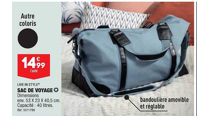 sac de voyage live in style