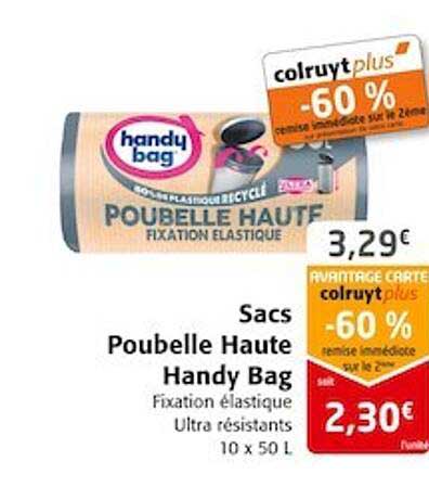 Sacs Poubelle Haute Handy Bag