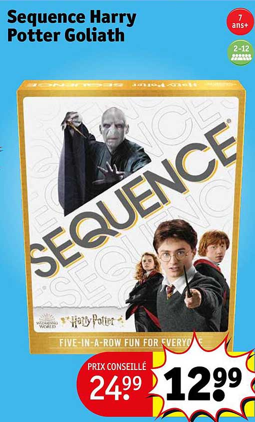sequence harry potter goliath