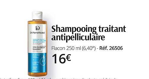 shampooing traitant antipelliculaire