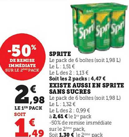 sprite existe aussi en sprite sans sucres