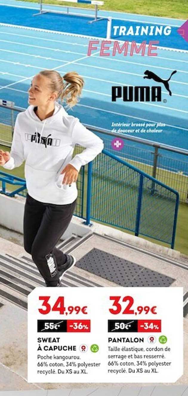 Sweat à Capuche, Pantalon Puma