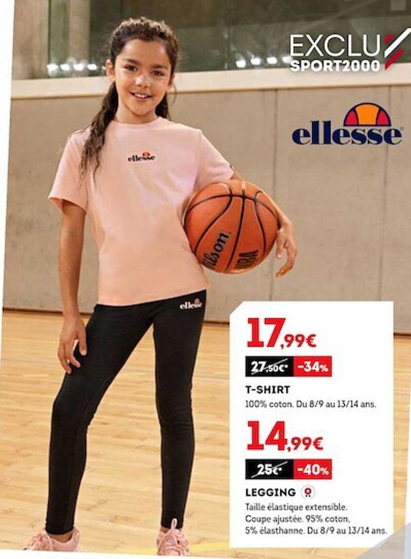 T-shirt, Legging Ellesse