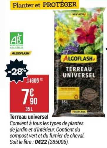 Terreau Universel Algoflash