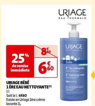 uriage bébé 1ère eau nettoyante