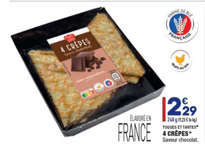 4 Crêpes Toques Et Tartes®