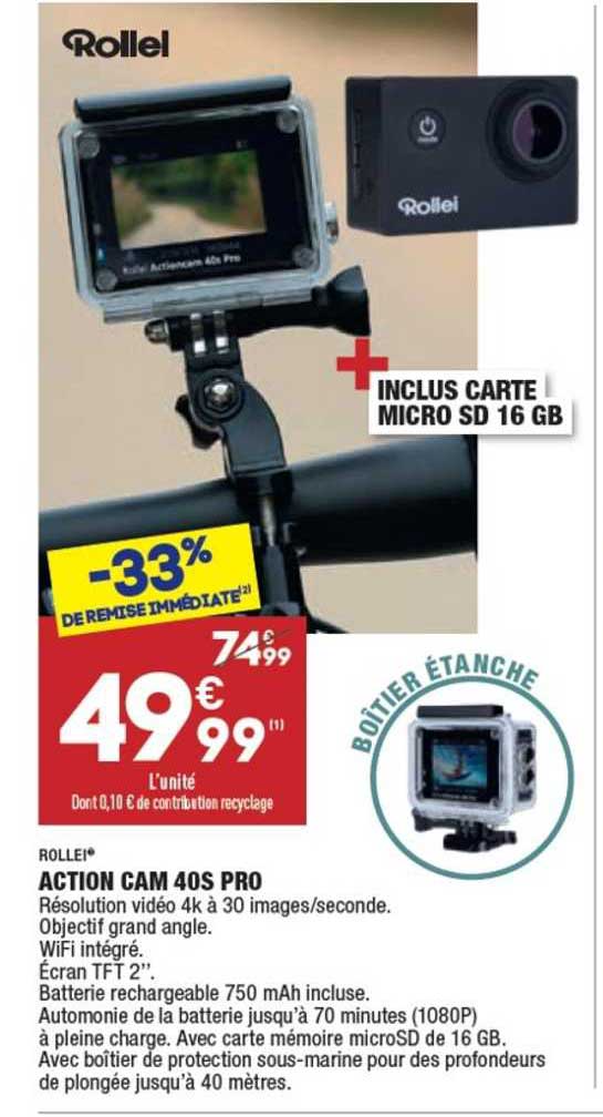 action cam 40s pro rollel®