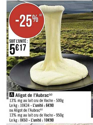 aligot de l'aubrac