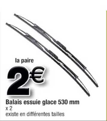 balais essuie glace 530 mm