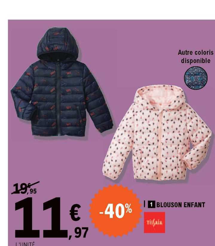 Blouson Enfant Tissaia