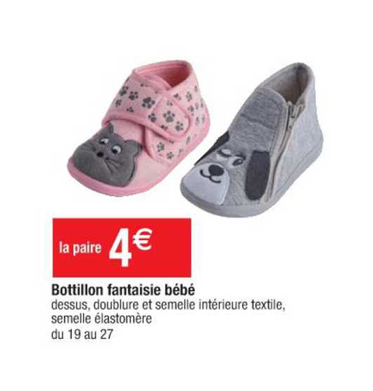 bottillon fantaisie bébé